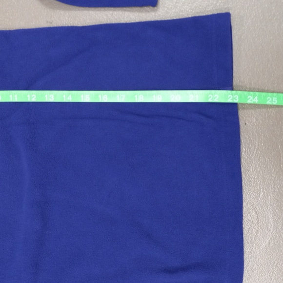 L.L.Bean Vibrant Concord (Purple) Long Sleeve, 1/4 Zip Up, Fleece PullOver - Picture 11 of 11